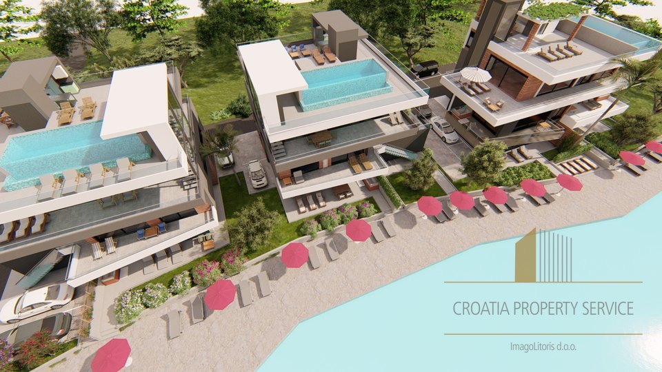 LUXURY APARTMENTS BY THE SEA IN SUKOŠAN