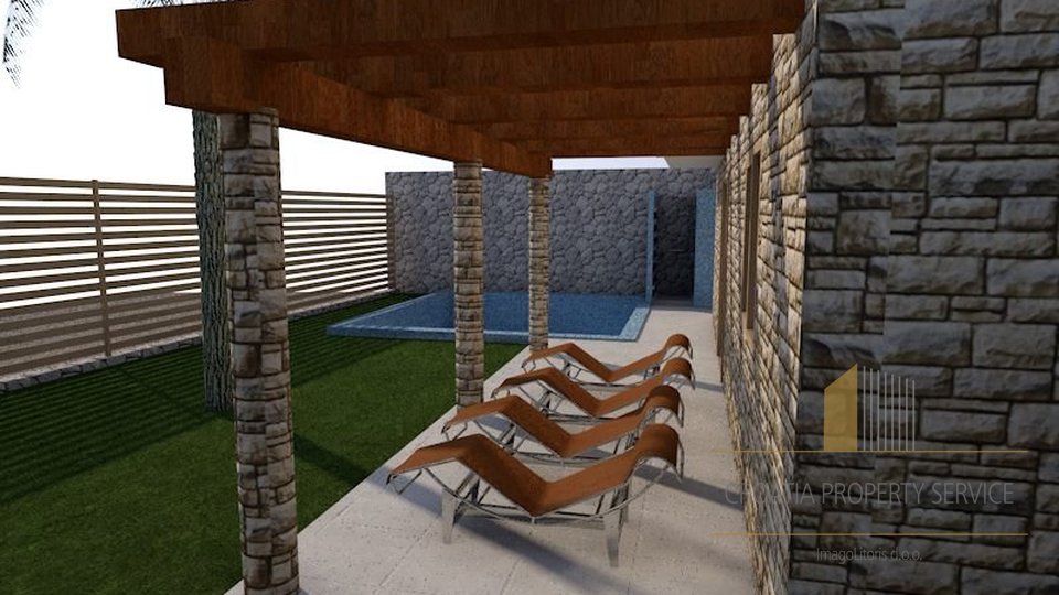 New villa in beautifull bay near Milna on Brac island !
