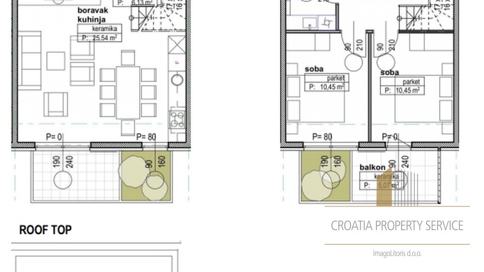 Appartamento, 195 m2, Vendita, Privlaka