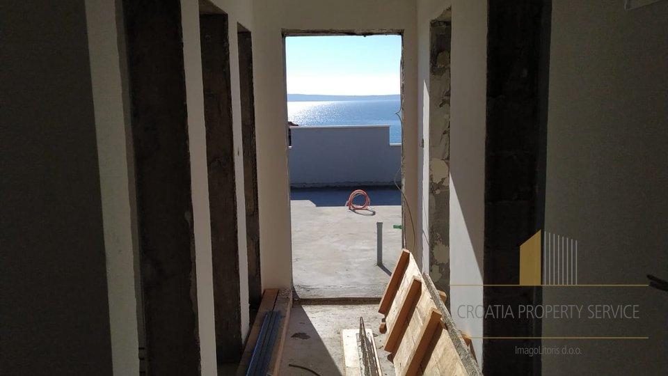 Neubau in Podstrana - Penthouse mit Blick auf das Meer und Split! 107m2 brutto!