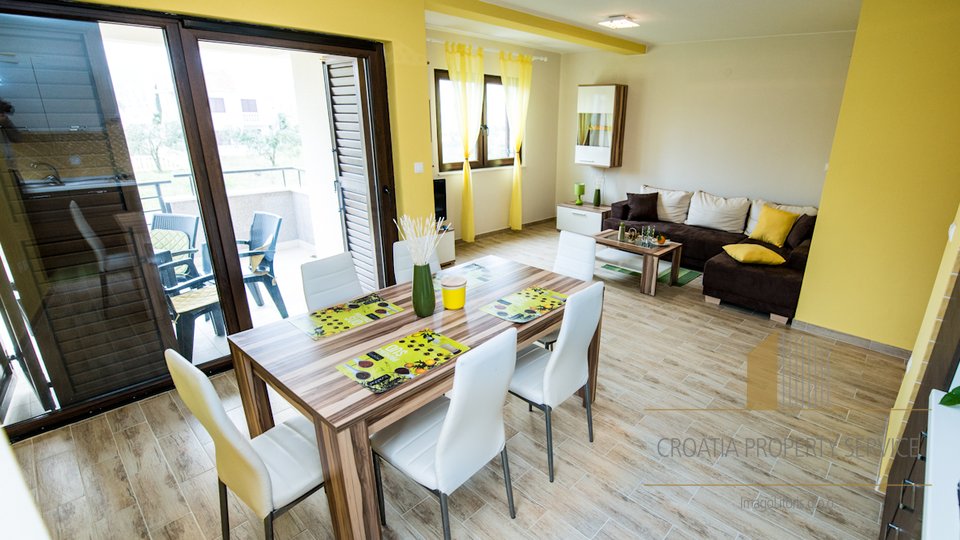 Villa with 5 apartments near Zadar , beautiful Seaview, second row to amazing beach!