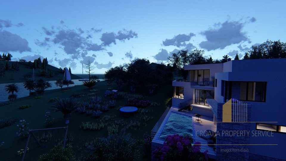 Perfect construction land plot in Bobovisce on Brac island, exclusive surrounding!