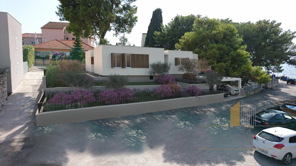 Luxury villa with indoor pool in a top location 5m from the sea near Sibenik!