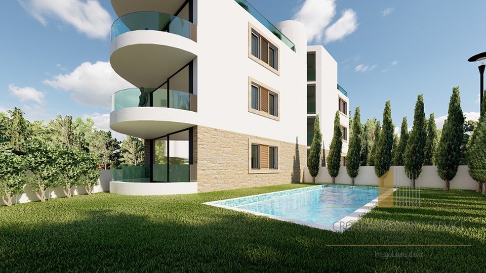 Luxusapartments in fantastischer Lage in erster Reihe zum Meer in der Nähe von Zadar!