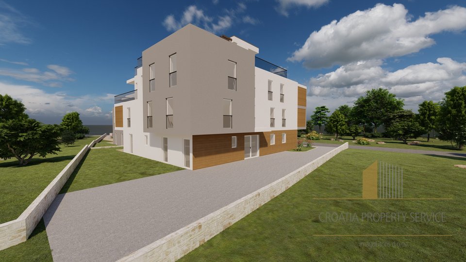 Luxury apartment of 79 m2 in a new building, second row to the beach - Srima, Vodice!