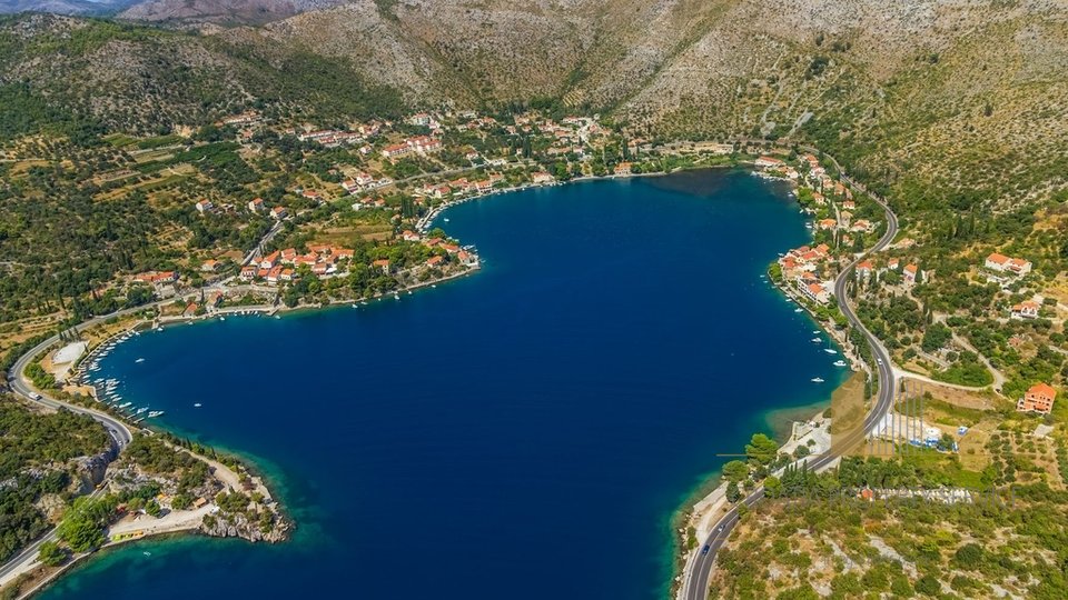 3 spojene građevinske parcele, prvi red do mora – Mokošica, Dubrovnik!