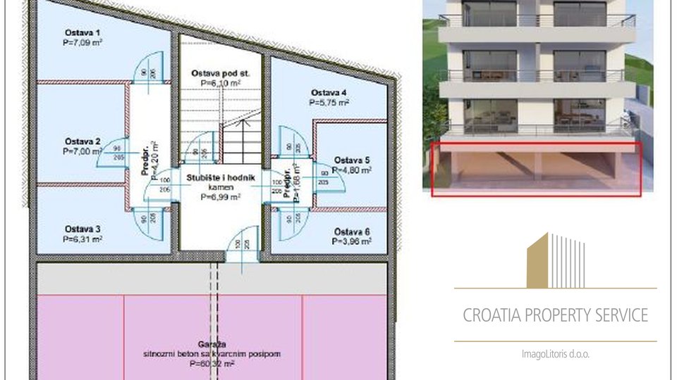 Apartment of 57 m2 in a new building, near the beach in Tučepi - Makarska Riviera!