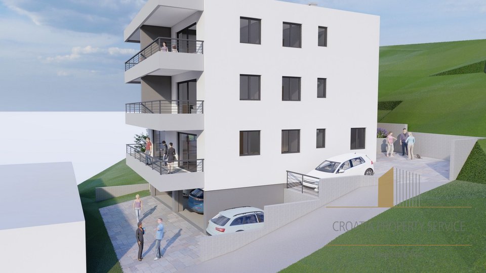 Apartment of 57 m2 in a new building, near the beach in Tučepi - Makarska Riviera!
