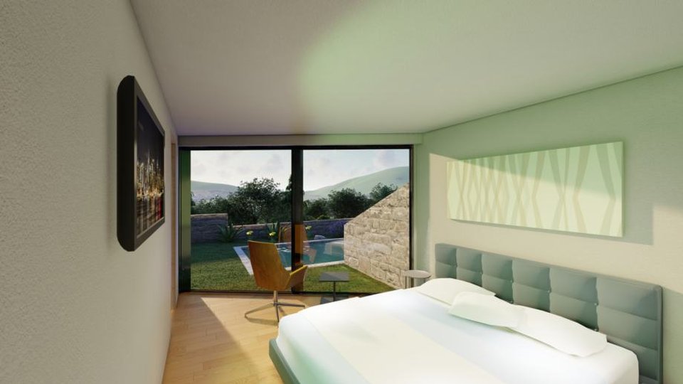 Luksuzna dizajnerska vila s pogledom na morje v Vinišću!