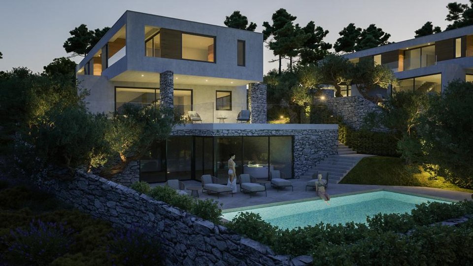Luxury villa with sea view in Vodice!