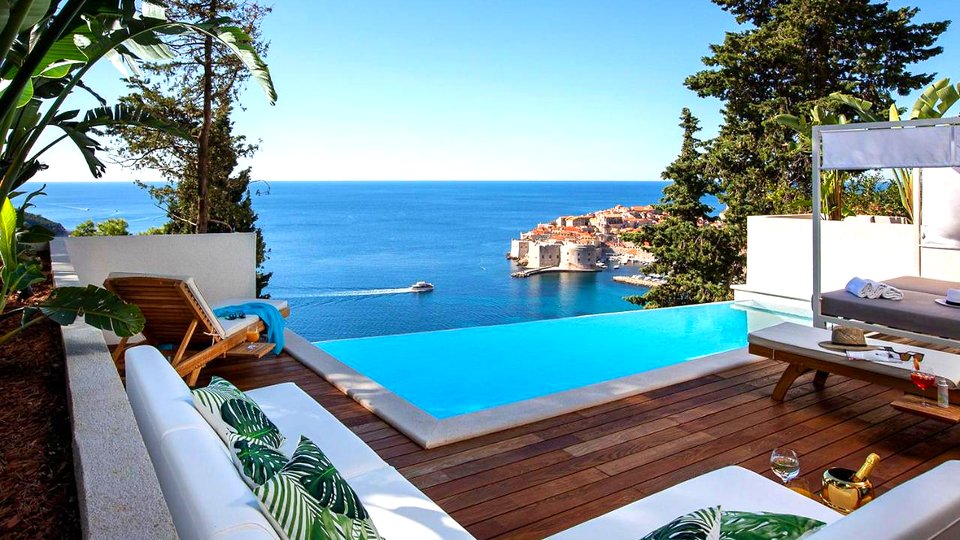 Luksuzna vila s spektakularnim pogledom na staro mestno jedro - Dubrovnik!