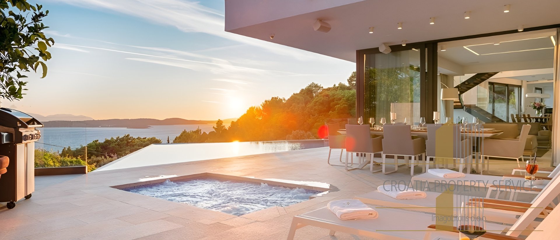 Elegant villa in a prestigious location in the center of Hvar!