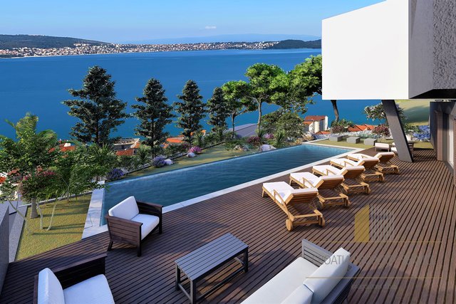 Luxusvilla Seaview in exklusiver Lage mit Meerblick in der Nähe von Trogir!