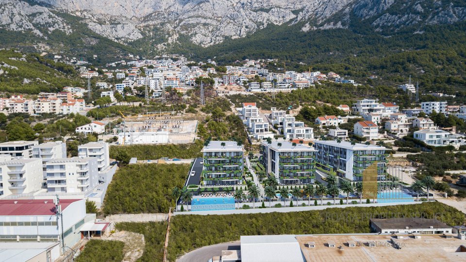 Three-room apartment with sea view in a luxurious new building - Makarska!