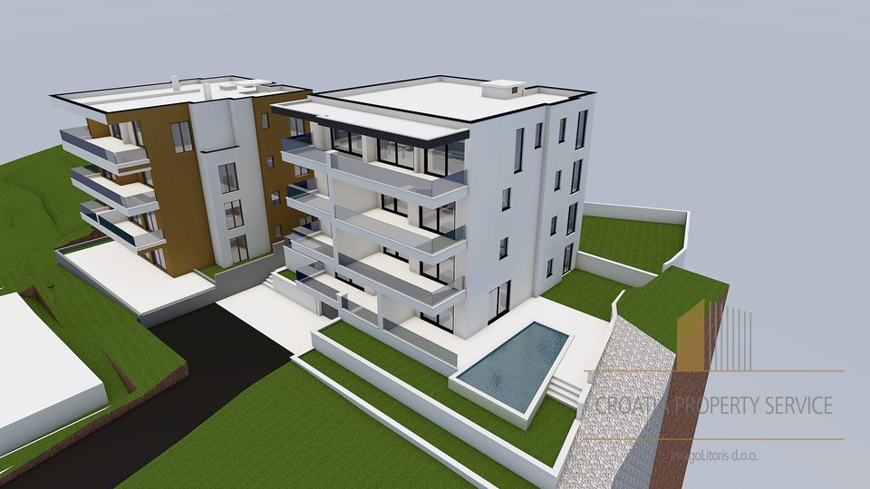 Newly built apartments in an attractive location 80 m from the sea - Tučepi!