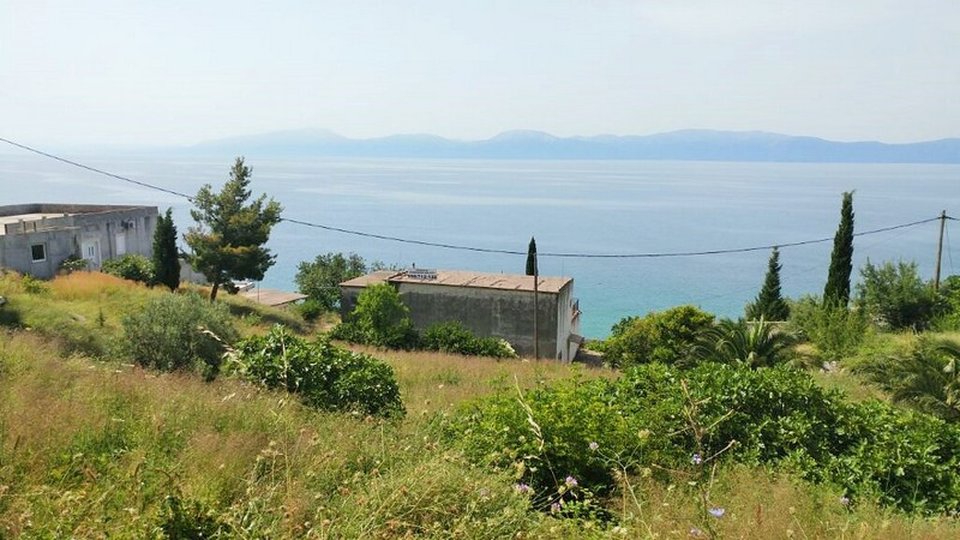 Building plot, first line by the beach - Makarska Riviera!