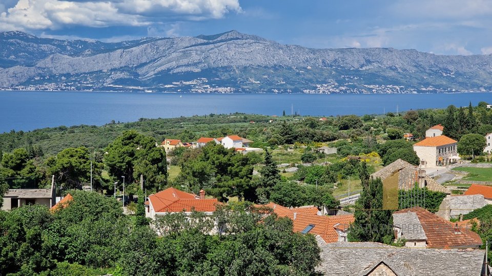 Elegant villa with pool and beautiful sea view on the island of Brač!