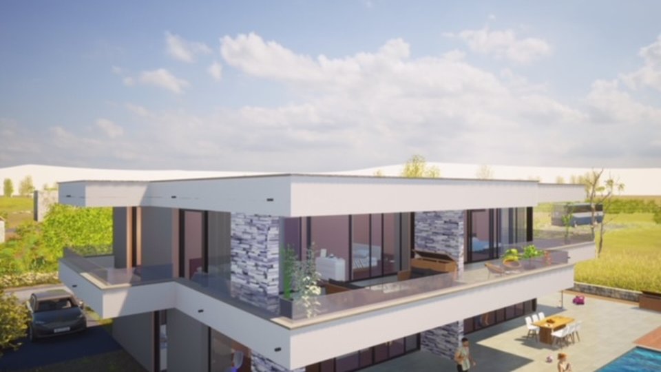 Building land with conceptual design for the construction of a villa - Primošten!