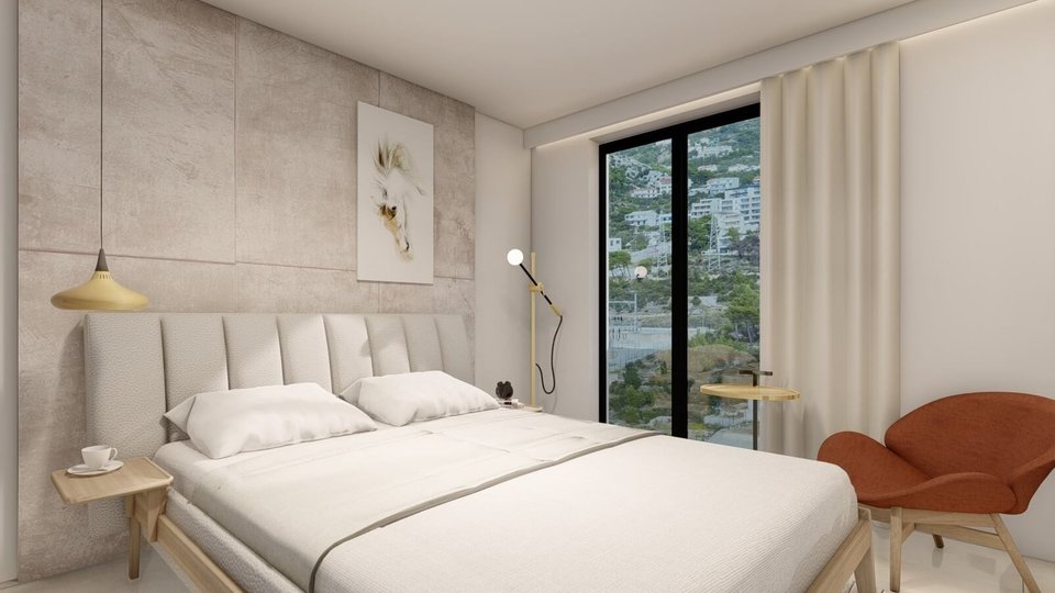 Apartment mit Garten in einem im Bau befindlichen Luxuskomplex - Makarska!