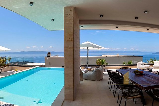 Nuova villa di lusso con piscina e splendida vista mare - Makarska!