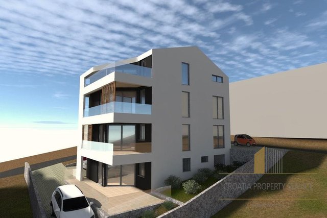 Penthouse mit offenem Meerblick in einem modernen Neubau auf der Insel Čiovo!