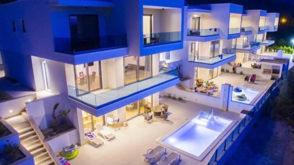 Super modern villa with a pool with a panoramic view of the sea - Makarska!