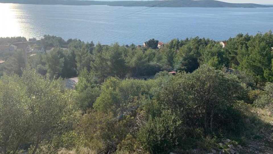 Building plot with a beautiful view of the sea - Zavala, island of Hvar!