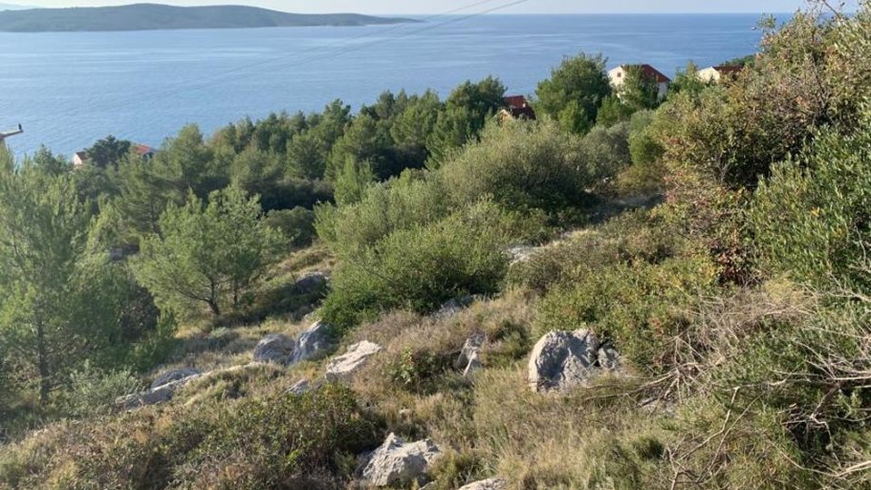 Terreno edificabile con bellissima vista sul mare - Zavala, isola di Hvar!