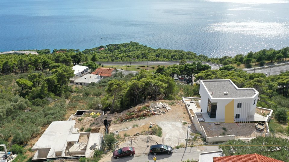 New luxury villa with panoramic sea view in Brela!