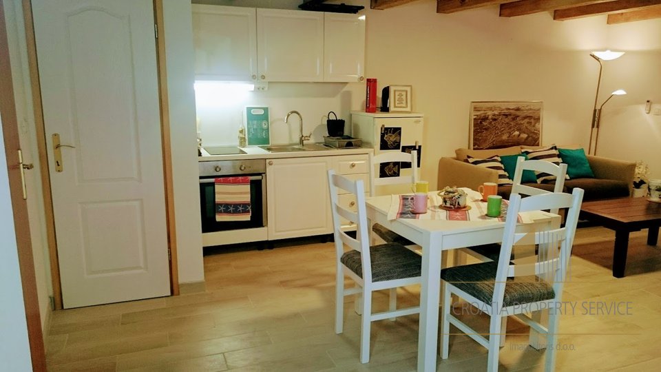 ONE-BEDROOM APARTMENT IN RENOVATED STONE HOUSE IS LOCATED IN THE CITY CENTER!