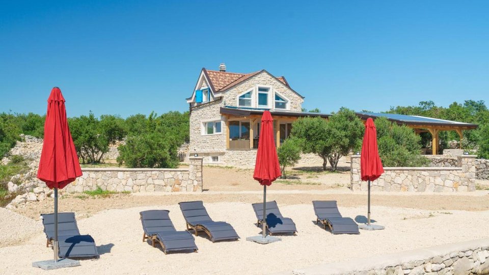 Beautiful stone villa by the beach on the island of Murter!