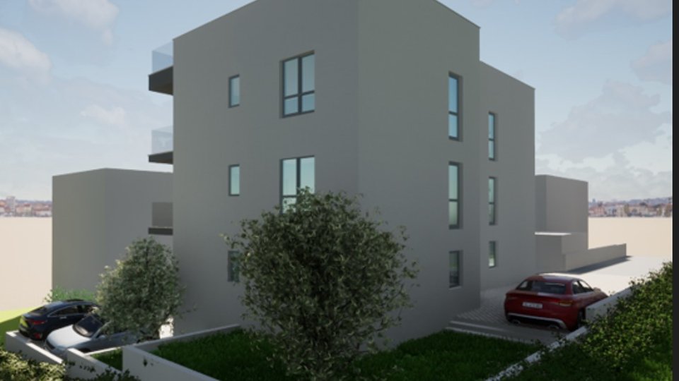 Attraktive Wohnung mit Meerblick in einem modernen Neubau - Okrug Gornji, Čiovo!