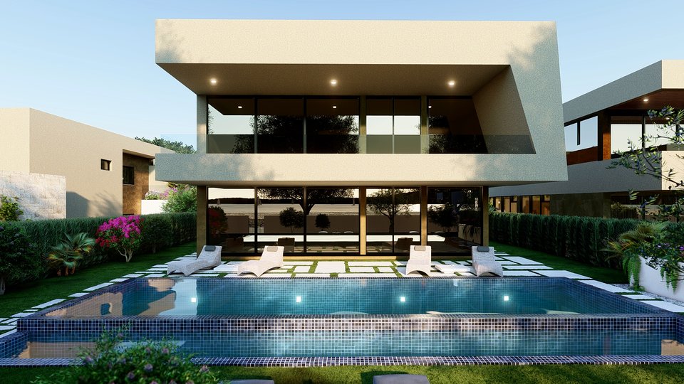 Modern luxury villa in a exclusive location by the beach - Zaton!