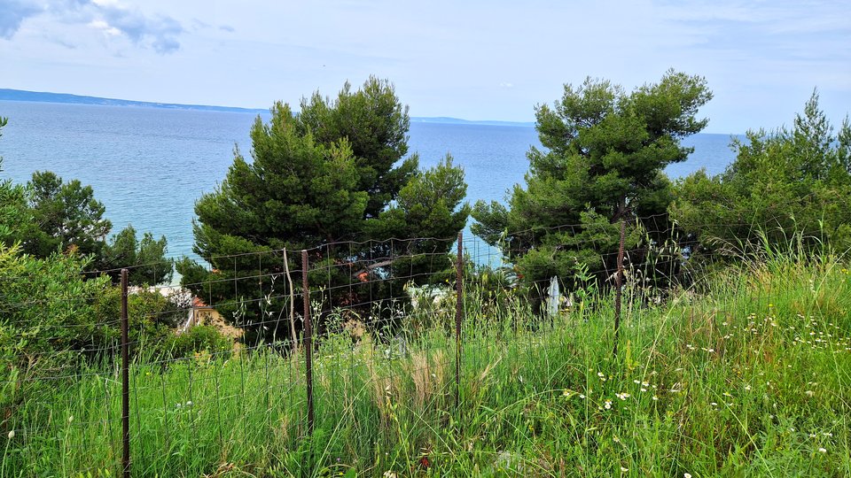 Attractive building plot with an open sea view - Podstrana!