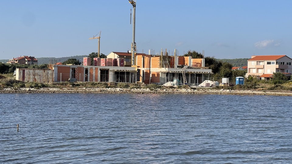 Modern luxury villa first row to the sea in Sukošan!