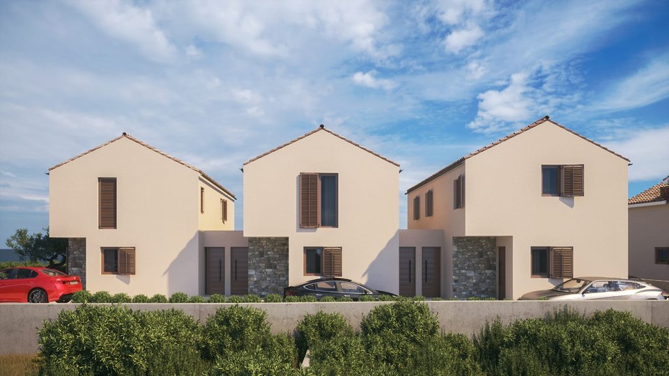 Spacious two-story apartment in a new building near Šibenik!