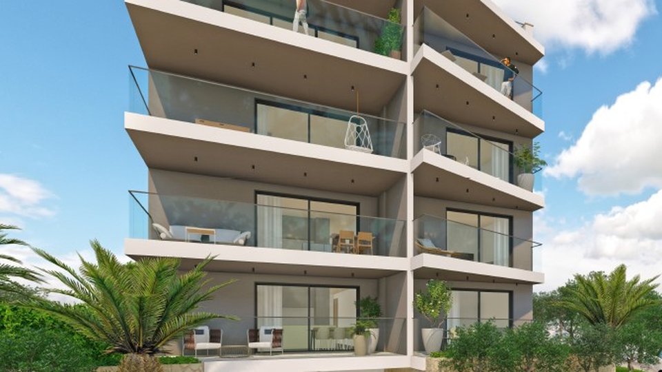 Apartment in einem luxuriösen Neubau mit Meerblick auf der Insel Čiovo!