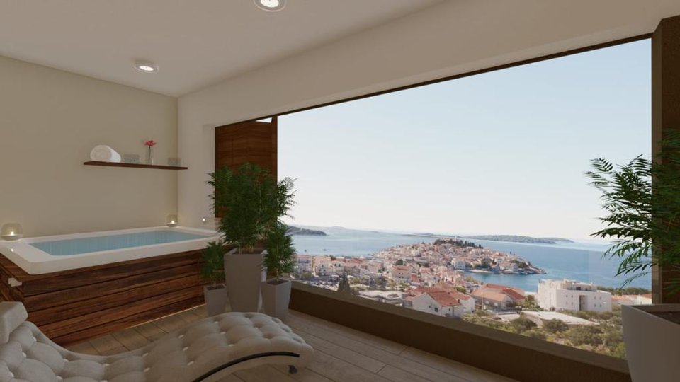 Luxury penthouse with a panoramic view of the sea - Primošten!