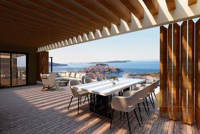 Luxus-Penthouse mit Panoramablick auf das Meer - Primošten!