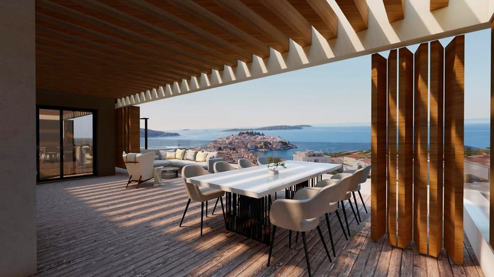 Luksuzni stan s predivnim pogledom na more i grad – Primošten!