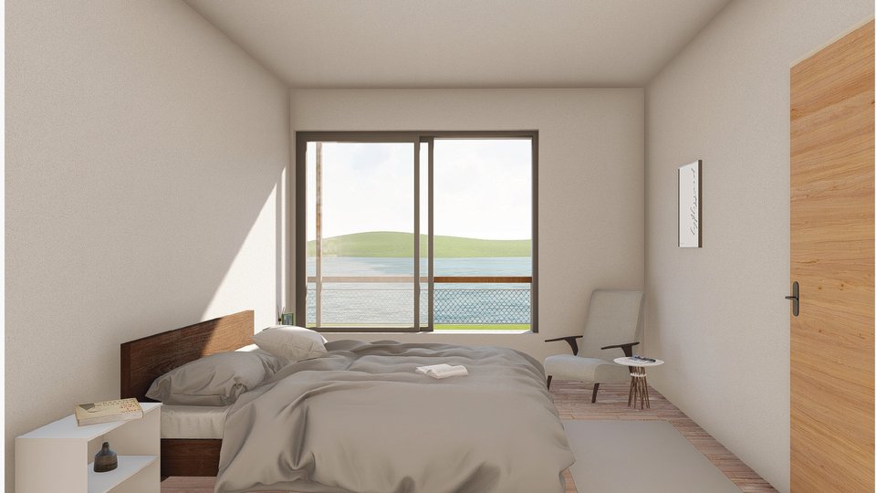 Luksuzni stan s otvorenim pogledom na more, u blizini plaže