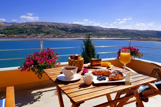 A beautiful boutique hotel in an exclusive location by the sea - the island of Pag!
