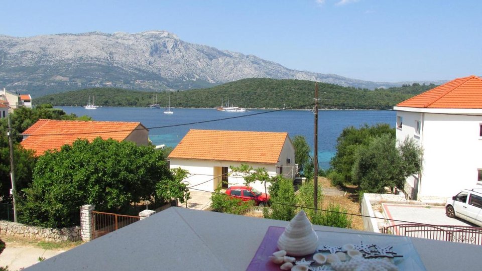 Apartmenthaus mit Meerblick auf der Insel Korčula!