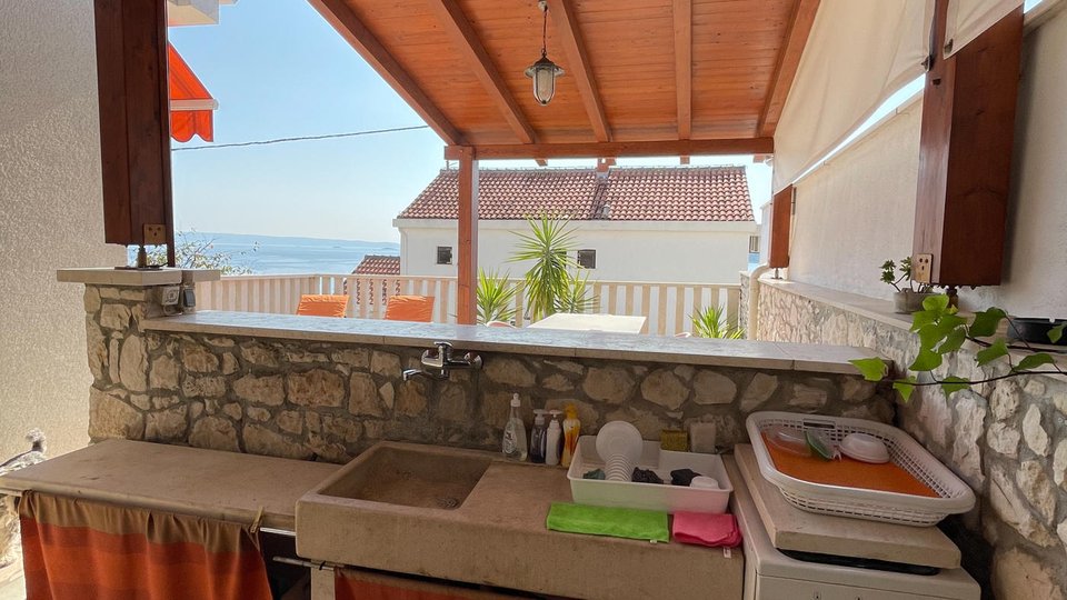 Beautiful apartment house second row to the sea near Trogir!