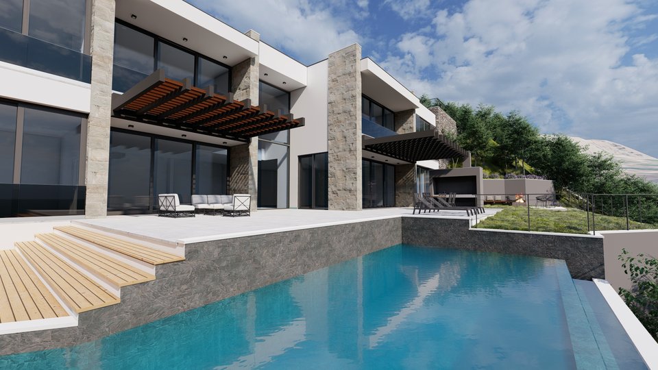 A unique villa in an exclusive location, first row to the beach - Omiška Riviera! Exclusive sale!