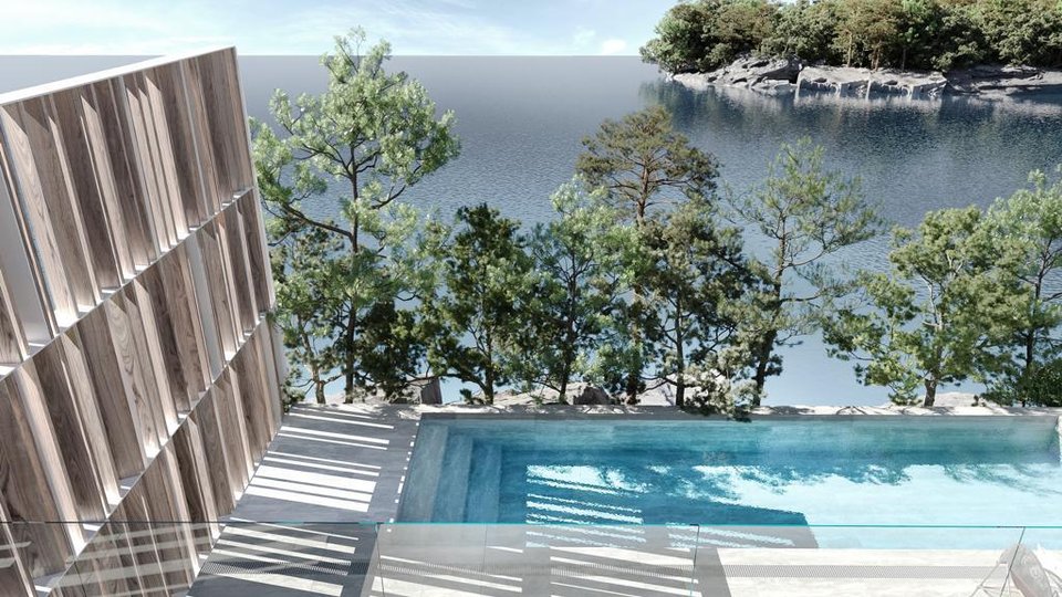 Wunderschöne Luxusvilla in 1. Reihe am Meer auf der Insel Korčula!