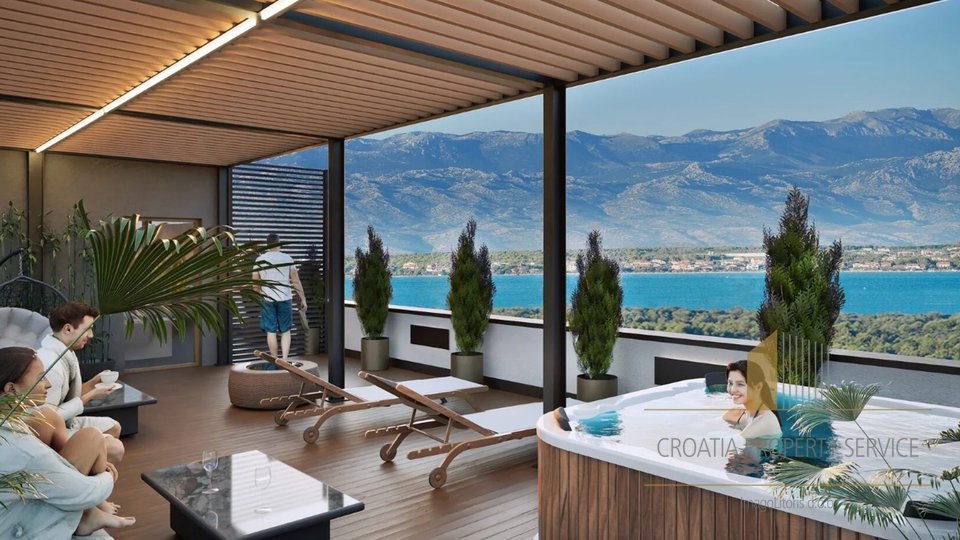 Luksuzni penthouse s krovnom terasom i spektakularnim pogledom na more - Nin!