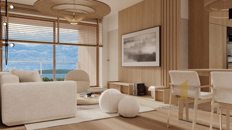 Apartment mit Meerblick in einem modernen Neubau - Nin!