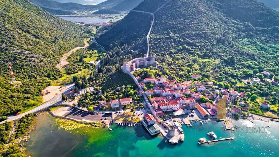 Land by the sea with an incredible view of the Maloston Bay - Pelješac!