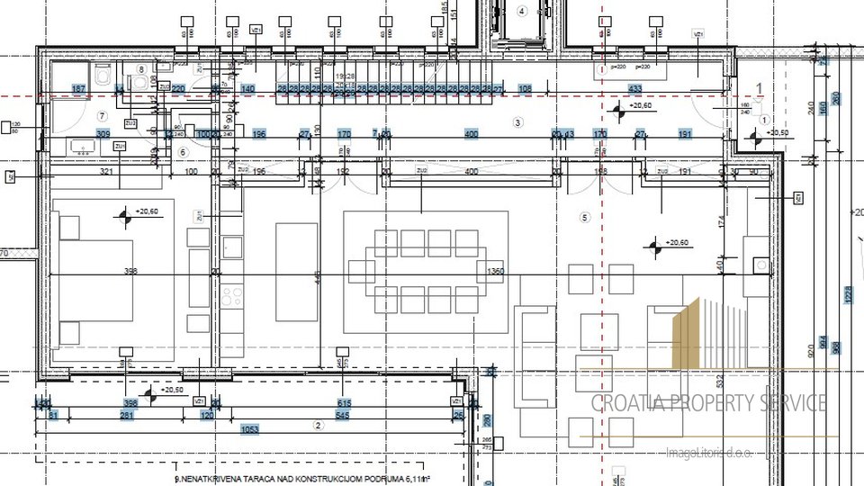 Land with project and building permit for a luxury villa, second row to the sea - Dubrovnik!